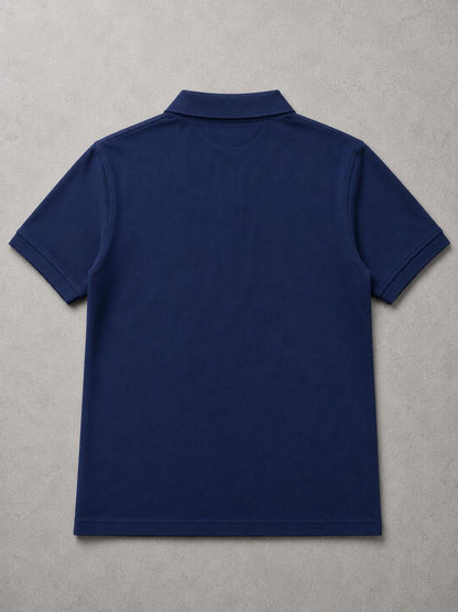 Premium Urban Edge Polo T-Shirt for Men - Navy Blue