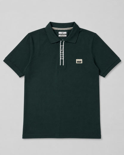 Premium Urban Edge Polo T-Shirt for Men - Bottle Green