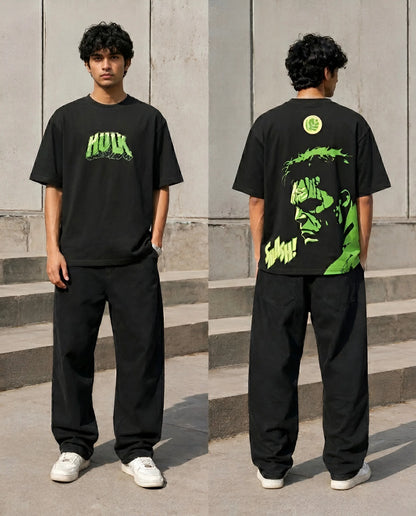 HULK Oversized Cotton T-Shirt | Unisex